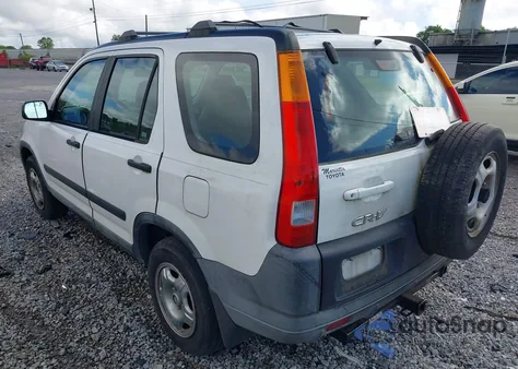2004 Honda Cr-V Lx z USA, uszkodzony, nr VIN SHSRD68484U206334